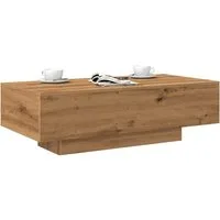 vidaXL Couchtisch NA Couchtisch Artisan-Eiche 100x49,5x31 cm Spanplatte