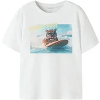 Name It Kurzarmshirt NKMVOTO SS NREG TOP Baumwolle, regular fit