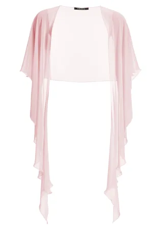 SWING - Formstola aus Chiffon soft pink - Gr. - OS