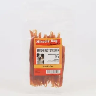 Miracle Dog Entenbrust Streifen 24 x 70g