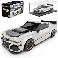Mould King 27083 Muscle Car Kamaro 2L1 + Showcase Konstruktionsspielsteine