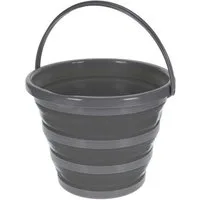 HAC24 Falteimer Wassereimer Campingeimer Putzeimer Silikoneimer, (1-tlg), Silikon 5 Liter Faltbar