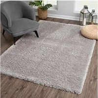 Sanat Hochflor-Teppich Porto, rechteckig, Höhe: 45 mm, Wohnzimmer, Langflor, Shaggy, auch als Läufer