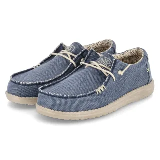 HeyDude Mokassins WALLY BRAIDED - Gr. 44 - Blau - Textil
