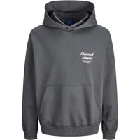 Jack & Jones PlusSize Kapuzensweatshirt JORNORREBRO TYPO BACK SWEAT HOOD PLS Baumwollmischung, regular fit