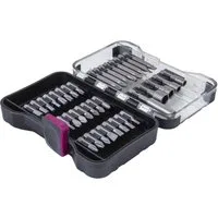 Gomag Bit-Set GO-BSS37, Set, 37-St., beinhaltet verschiedene Größen, für Akkuschrauber & Schlagbohrschrauber