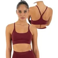 Smilodox Sport-BH Timea, Bustier Damen, Shaped Fit, Fitness Bra, Gym & Freizeit Racerback, Rippbund, elastisch, weiches Material, Stretch