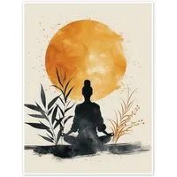 Posterlounge Wandbild Zen, DejaReve, erhältlich als Poster, Leinwandbild, Wandsticker oder Acrylglasbild