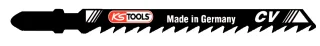 KS Tools Stichsägeblatt, CV, 100mm, 4mm, T144D, 5er Pack - 129.3104