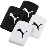 PUMA Schweißband Unisex Schweißband 4er Pack Baumwollmischung