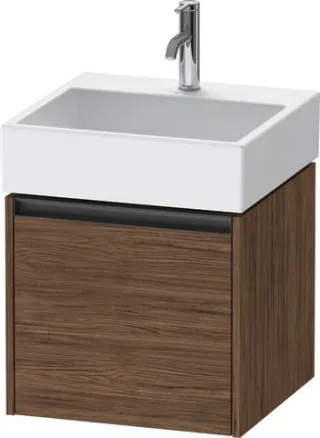 Duravit Ketho.2 Waschtischunterbau wandhängend Nussbaum dunkel Matt 484x460x440 mm - K25074021210000 K25074021210000