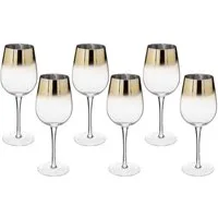 Secret de Gourmet Weinglas Weingläser PRECIOSA, 380 ml, 6er-Set, Glas
