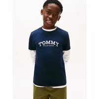 Tommy Hilfiger T-Shirt Regular fit, für Kinder bis 16 Jahre, Druck