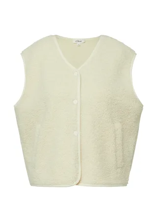 s.Oliver - Indoor-Weste beige - Gr. - 42