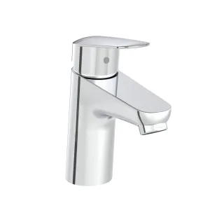 VitrA Flow Round Einhebel-Waschtischmischer Niederdruck Höhe 15 cm Einlochmontage Chrom,A43494ND A43494ND