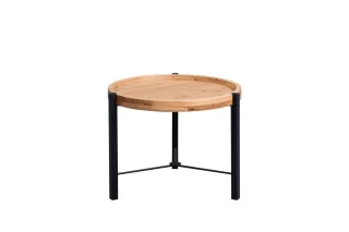 Couchtisch Beistelltisch TIRA 39x50 cm Wildeiche furniert