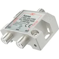 Hama SAT-Verteiler SAT-Verteiler, 2-fach, voll geschirmt
