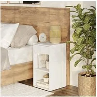 Vicco Nachtschrank Dany, Weiß, 2er Set (2-St)
