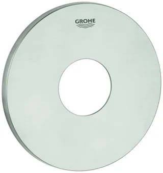 GROHE Rosette 48428 rund für EHM-Fertigmontagesets supersteel, 48428DC0 48428DC0