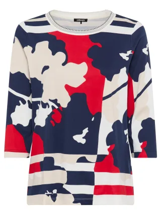Olsen - T-Shirt Long Sleeves ink blue - Gr. - 42