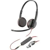 Blackwire 3225, Headset schwarz, Stereo, USB-C