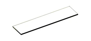 Keuco Glasabl. Ersatzteil SPS 90110 305x80x6mm, 90110000091 90110000091