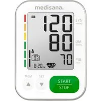 medisana Oberarm-Blutdruckmessgerät BU 566, Medizinprodukt, 2 Benutzer, je 199 Speicherungen, Ampel Farbskala
