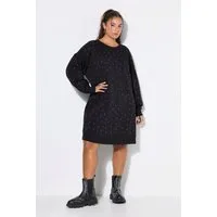 Studio Untold Midikleid Sweatkleid oversized Ziersteinchen
