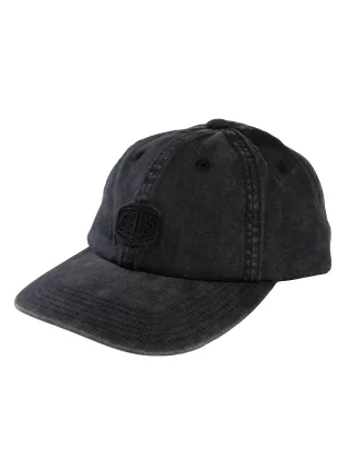 Deus Ex Machina Shield Garment Dyed Dad Cap, Schwarz