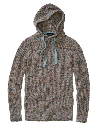 Mey & Edlich Herren Schwerelos-Hoodie Braun 95 % Baumwolle, 5 % Polyamid