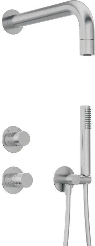 Neuesbad Serie 600 Unterputz Dusch-Set mit starrem Duschkopf Neuesbad Serie 600 Hexa NB1DENHS_F9XK1