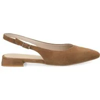 Lüke Schuhe Lüke Schuhe ELDA CAMOSCIO LEGNO, Peeptoes & Slingpumps, Braun, Damen Peeptoepumps