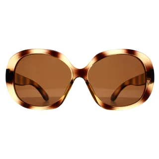 Montana MP63 Eine glÃ¤nzende, weiche demi braune polarisierte Sonnenbrille