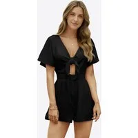 Imily Bela Strampler Damen Sexy lockere Jumpsuit (Packung, 1-tlg., 1per-Pack) Einfarbig