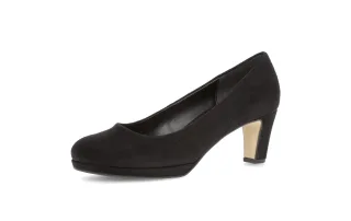 pius gabor - Plateau Pumps Lederimitat schwarz schwarz - Gr. - 6 UK