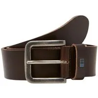Jack & Jones Ledergürtel JACFLAG LEATHER BELT 4 CM NOOS