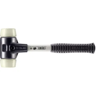 HALDER SIMPLEX - Schonhammer mit verstärktem TE-Gehäuse und Fiberglasstiel, Nylon - 3708.050