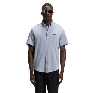 Boss - "B Motion" Button-Down-Hemd für Herren (Grau)