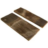 Allzweckkiste 2er Set Holzplanken 100 Jahre alt 50 x 18-22cm (Spar-Set)