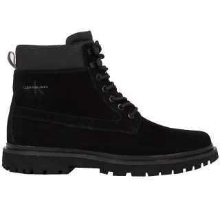 Calvin Klein Eva Mid Laceup Suede Boots