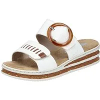 Rieker Rieker - Sandalen - Weiß Pantolette