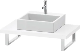 Duravit L-Cube Konsole Weiß Hochglanz 800x550x45 mm - LC102C08585 LC102C08585