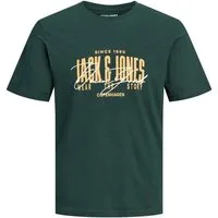 Jack & Jones Junior Rundhalsshirt JJAERO TEE SS CREW NECK JNR Baumwolle, regular fit