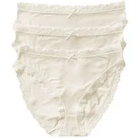 Nina Von C. Panty 3er Pack Damen Jazz Pant Multiple Packs (Packung, 3-St) Zwickel