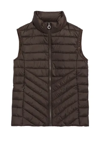 s.Oliver - Outdoor-Weste braun - Gr. - 36
