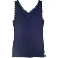 like it! Achseltop mit tiefem V-Ausschnitt mit Spitze