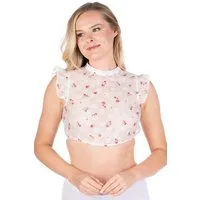 Spieth & Wensky Dirndlbluse Dirndlbluse - HALINA - rot, blau