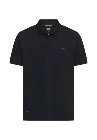 camel active - Poloshirt mit Druckknöpfen dark navy - Gr. - 3XL