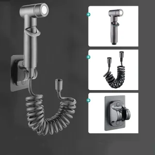 Toilet High Pressure Bidet Spray Gun Water Jet Handheld Bidet Sprayer Toilet Cleaning Hygienic Shower for Bathroom Acces