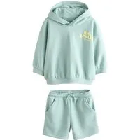 Next Pullover & Shorts Kapuzensweatshirt und Shorts im Set (2-tlg)